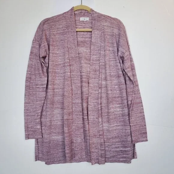 LOU & Grey Purple Cardigan Size Small - Picture 4 of 12
